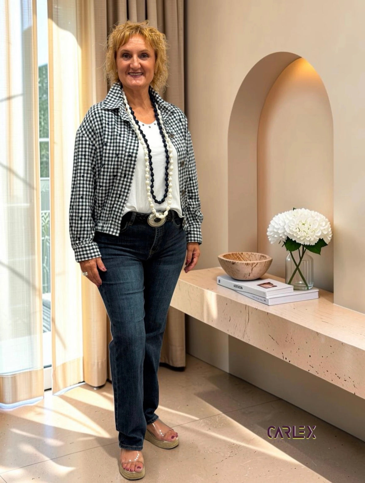 Chaqueta Vichy Lorena