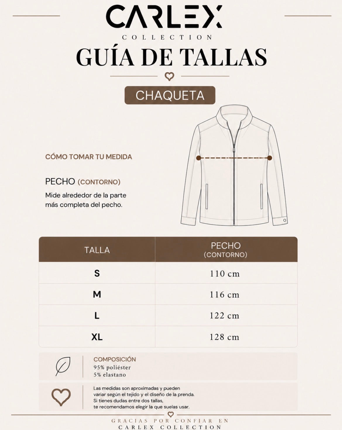 Chaqueta Velaria