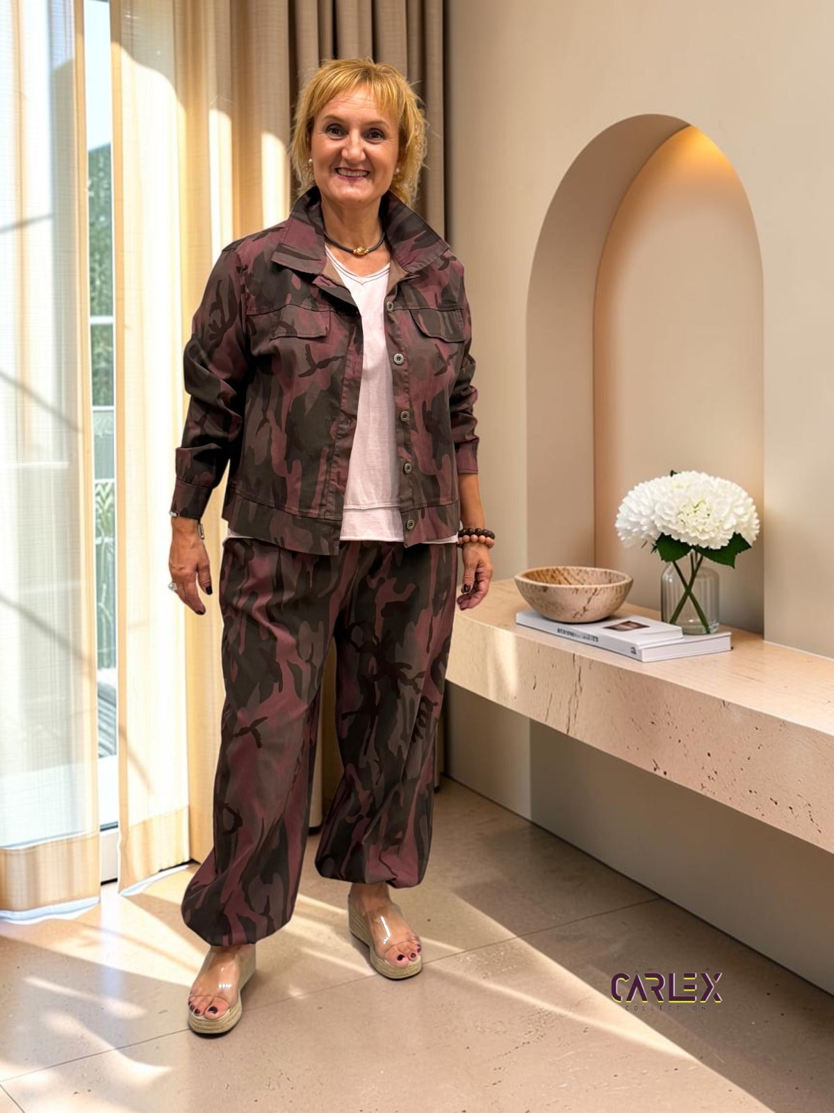 Chaqueta Camuflaje Elara