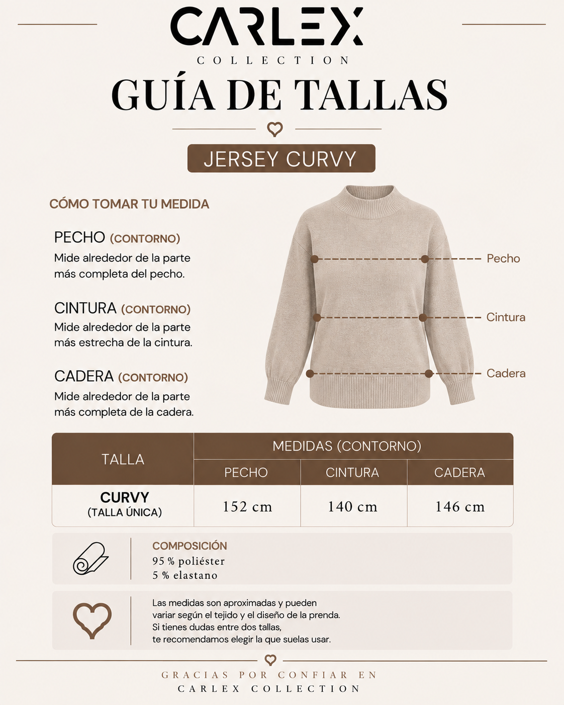 Jersey Curvy Maelle