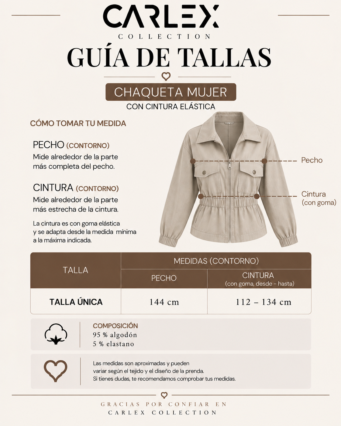 Chaqueta Almira