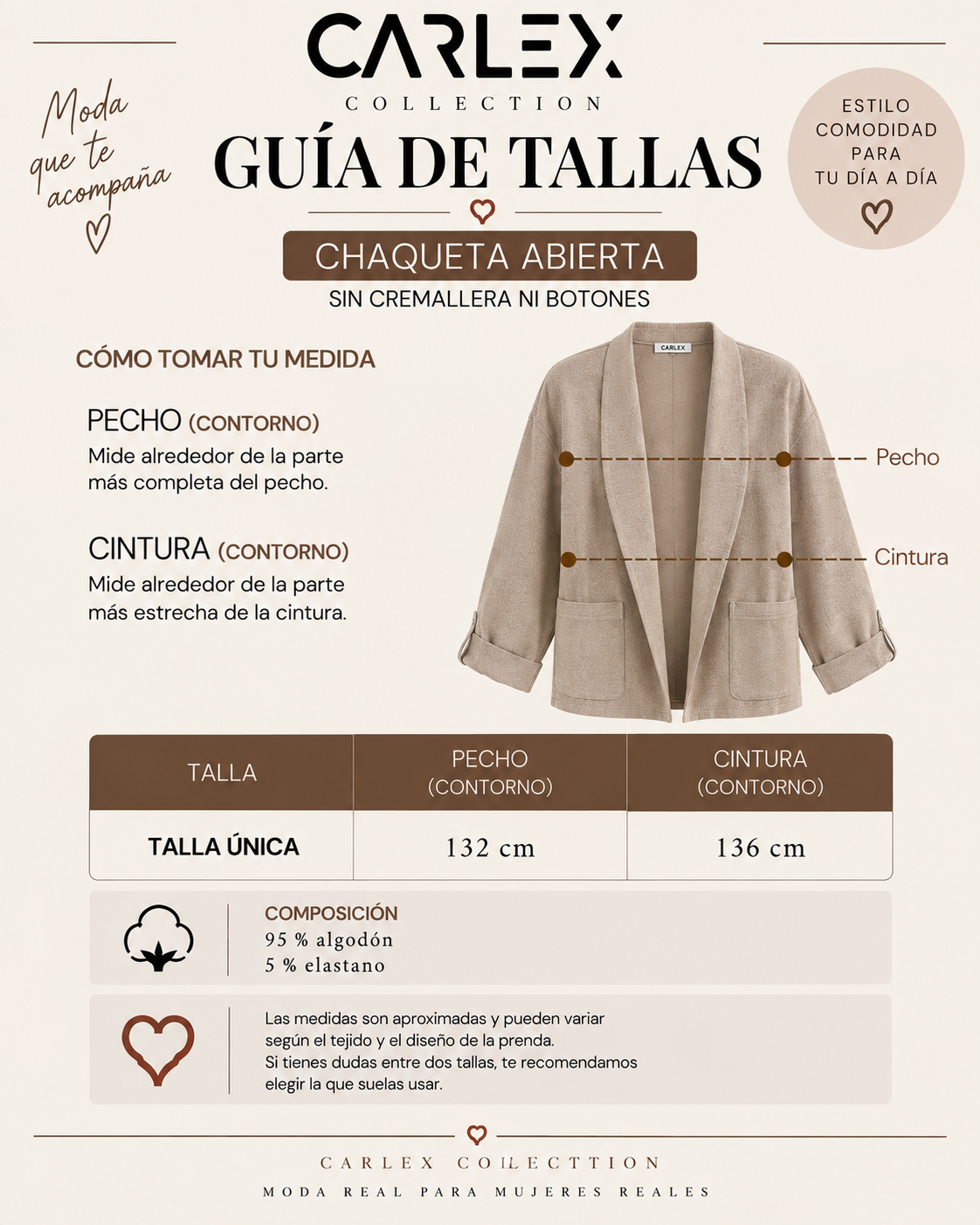 Chaqueta Kendra