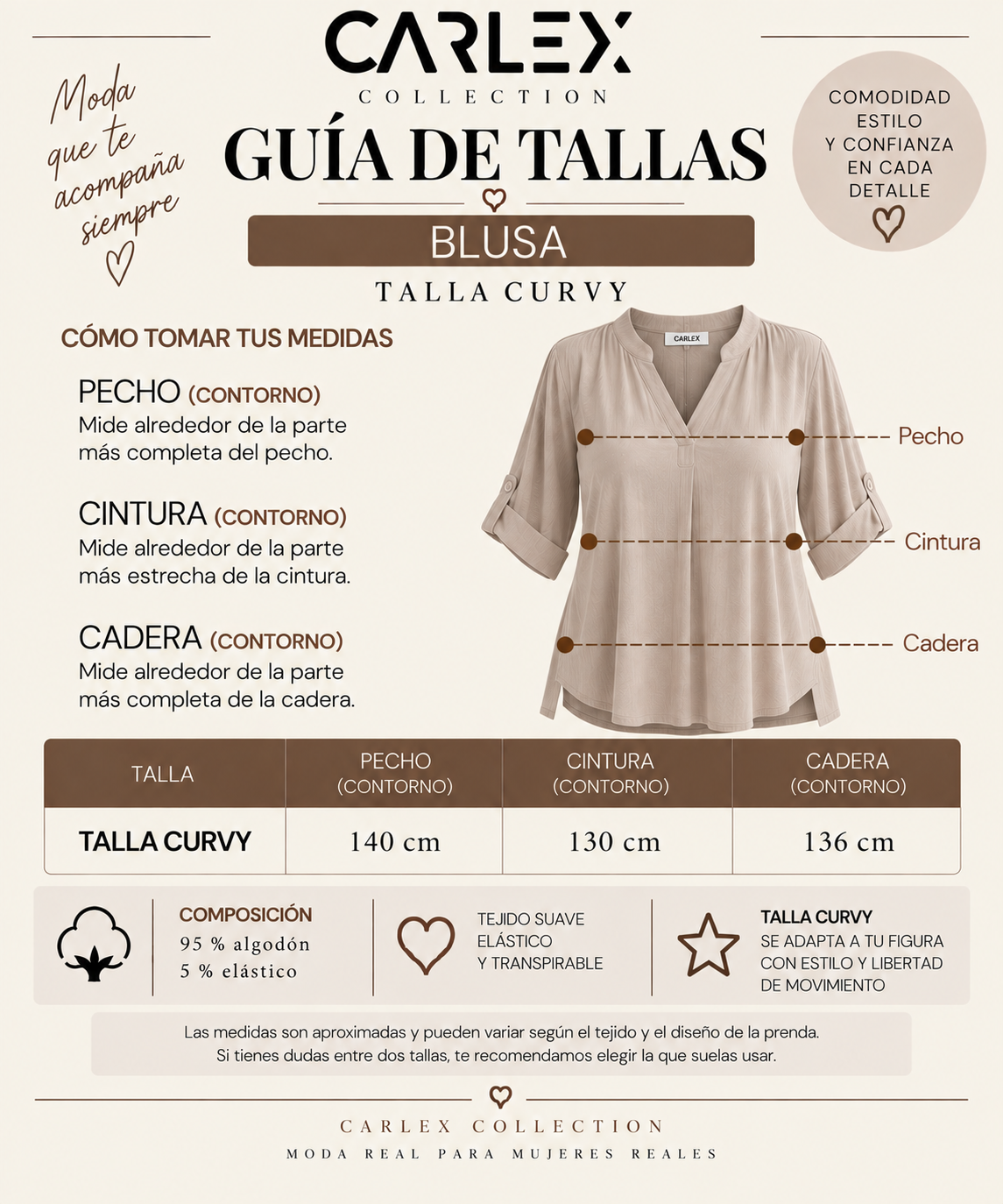 Camiseta Curvy Leonie